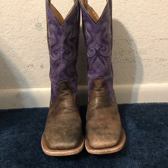 Rocky Shoes - Rocky Purple Cowboy Boots
